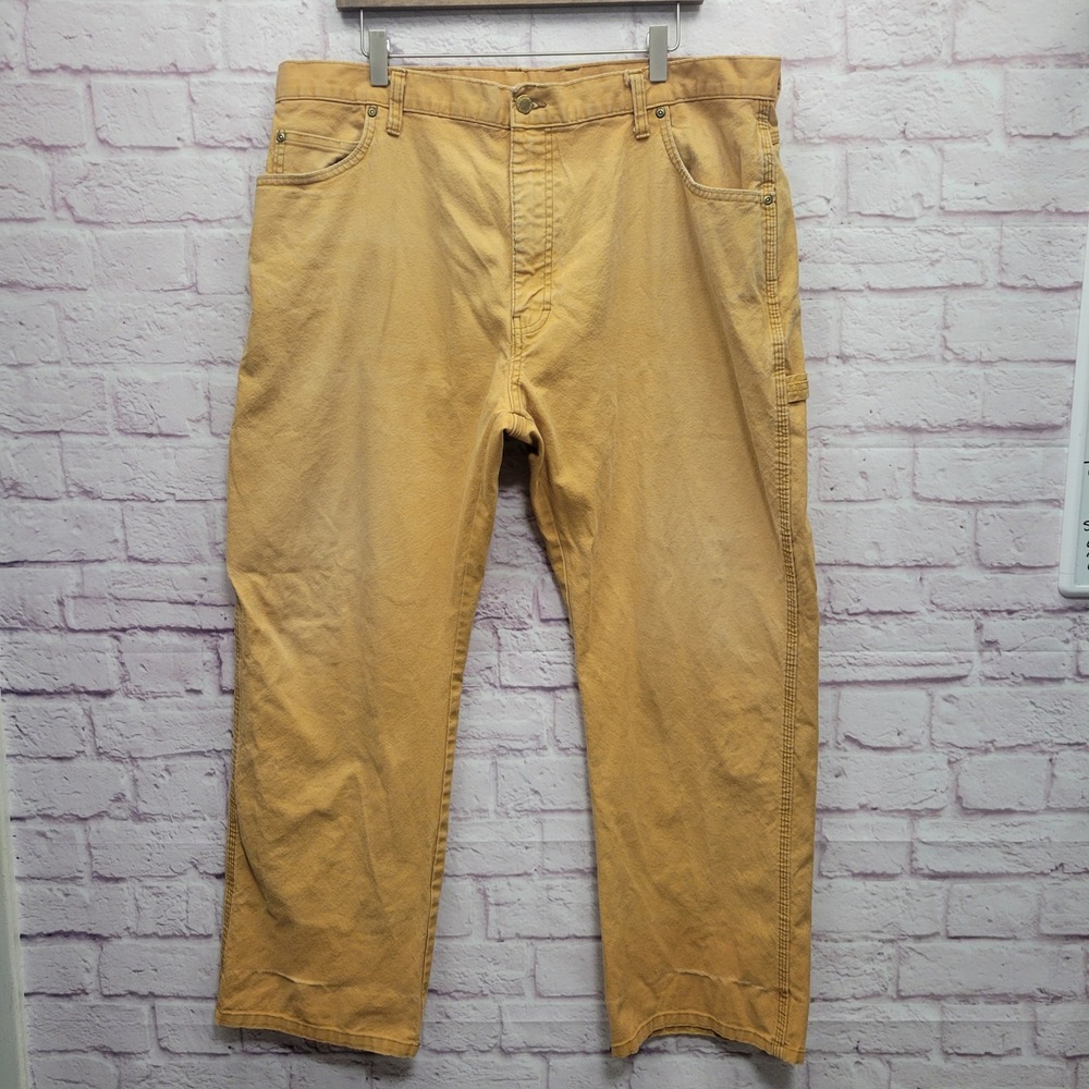Genuine Dickies Canvas Carpenter Pants‎ Mens 40 Grunge Streetwear Faded Distress